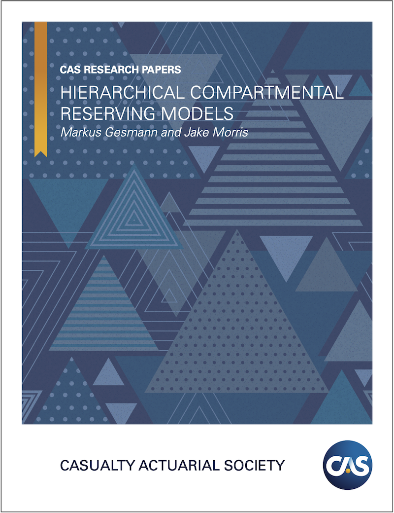 Published paper on Hierarchical Compartmental Reserving Models, co-authored by Markus Gesmann, principal and co-founder of ICMR